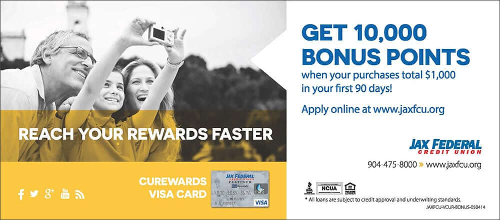 JAXFCU Visa Ad