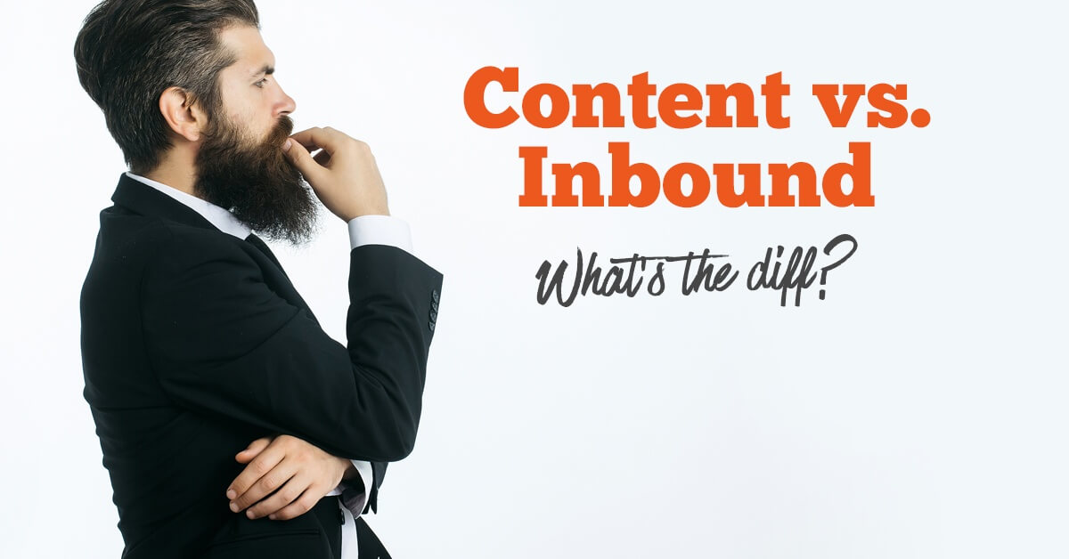 Content Marketing and Inbound are the Same, Right?